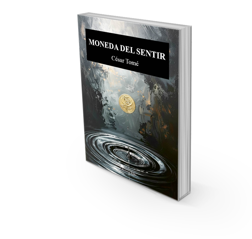 Análisis literario de Moneda del sentir de César Tomé: voz barroca contemporánea, metáfora arquitectónica sostenida, progresión emocional en cinco fases y recursos estilísticos de un poemario que reivindica el deseo maduro con rigor formal e intensidad reflexiva.