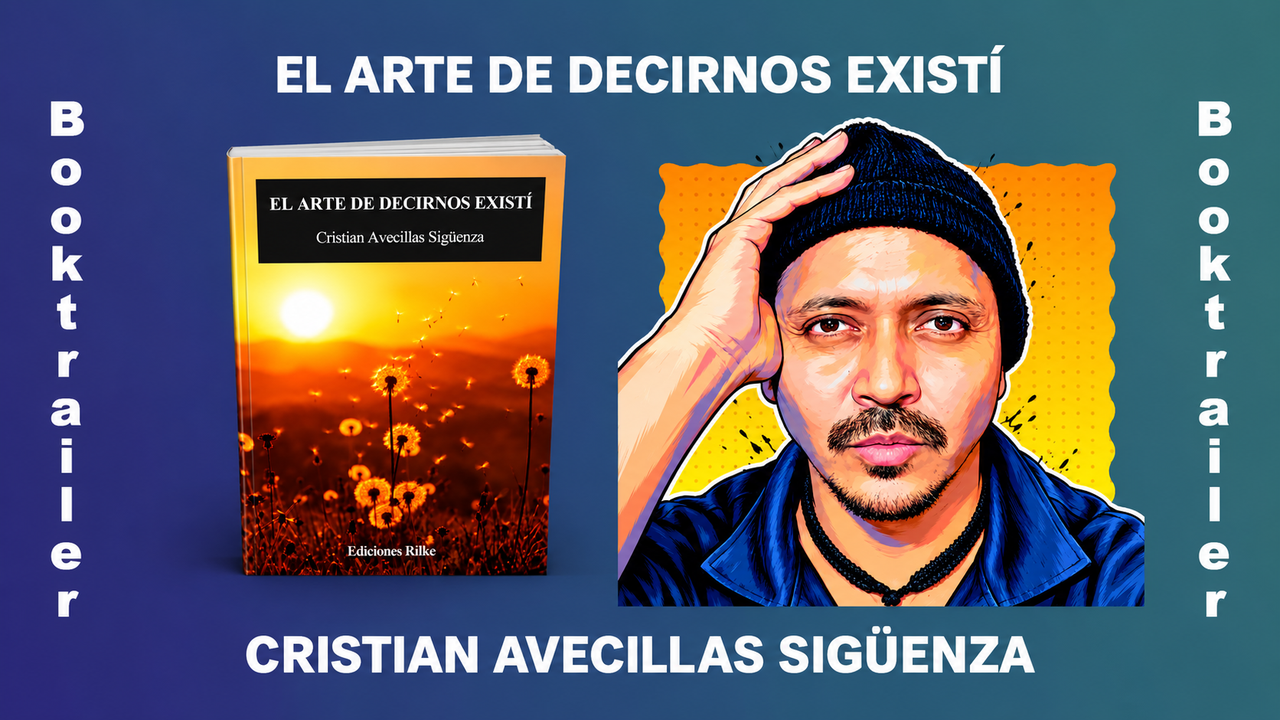 Miniatura del booktrailer – El arte de decirnos existí, de Cristian Avecillas Sigüenza
