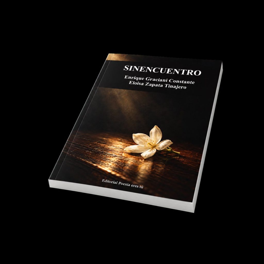 Mockup del libro Sinencuentro (4) – Sinencuentro, de Enrique Graciani Constante y Eloísa Zapata Tinajero