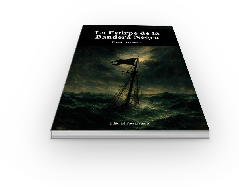 La Estirpe de la Bandera Negra reúne veintinueve poemas distribuidos en cinco secciones, precedidos de un prólogo del propio autor y encabezada cada sección por un epígrafe de un poeta distinto: Juan Ramón Jiménez, Gabriela Mistral, Sylvia Plath, Arthur Rimbaud y W. B. Yeats, por ese orden. La...