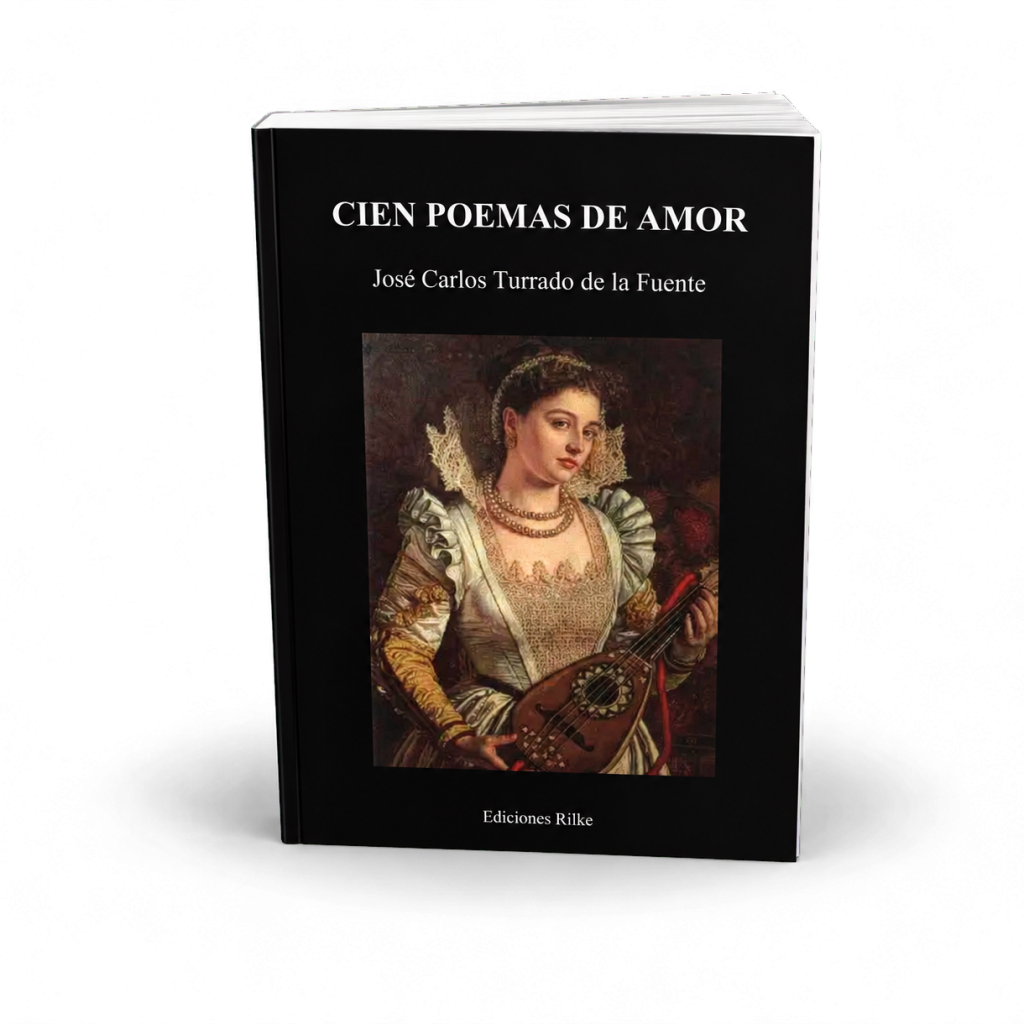 Técnicas literarias de Cien poemas de amor, de José Carlos Turrado de la Fuente: métrica clásica, rima consonante, ironía y léxico culto al servicio del amor.