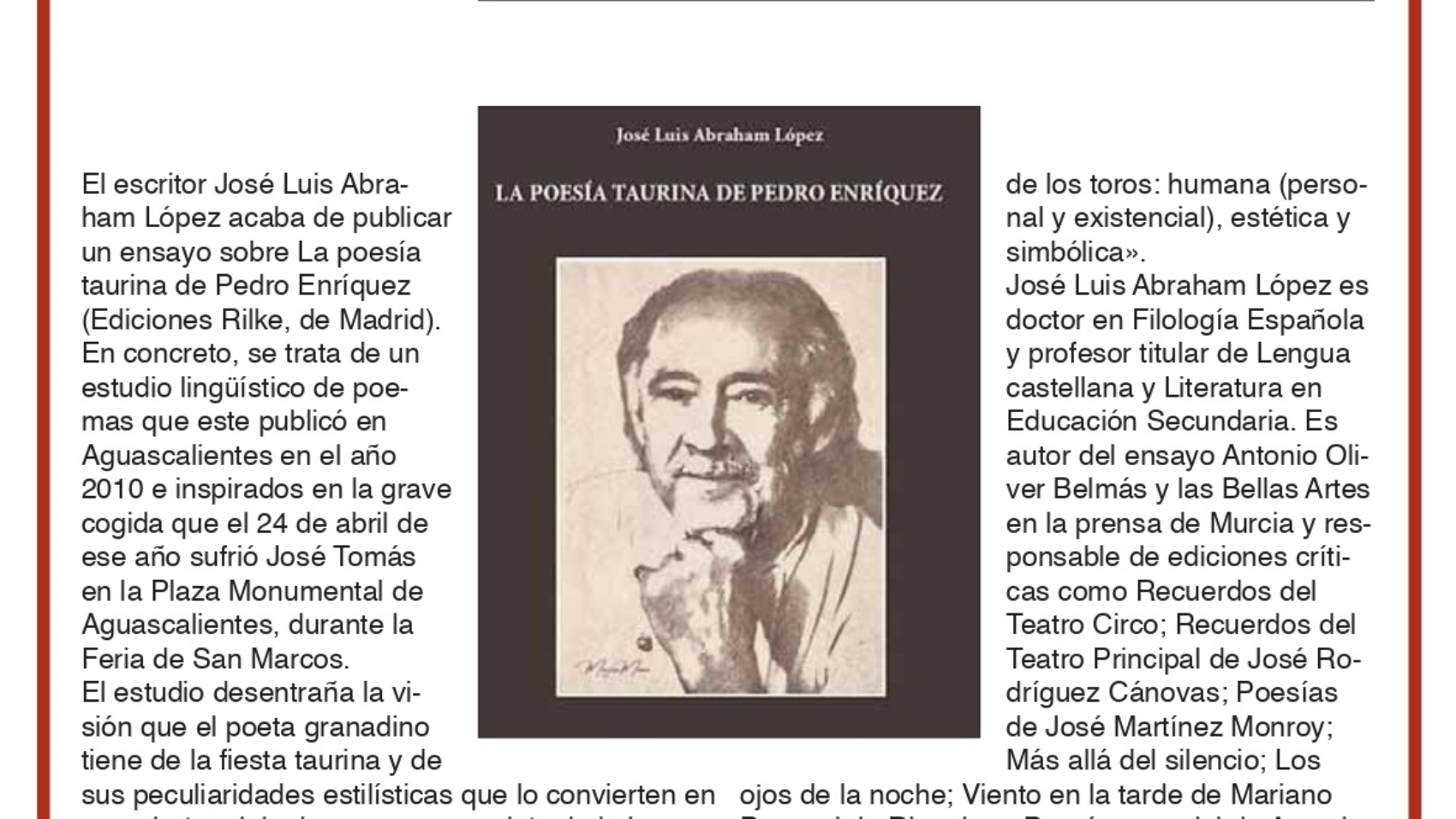 Avance taurino, n. 177, 31 de octubre 2023, p. 50