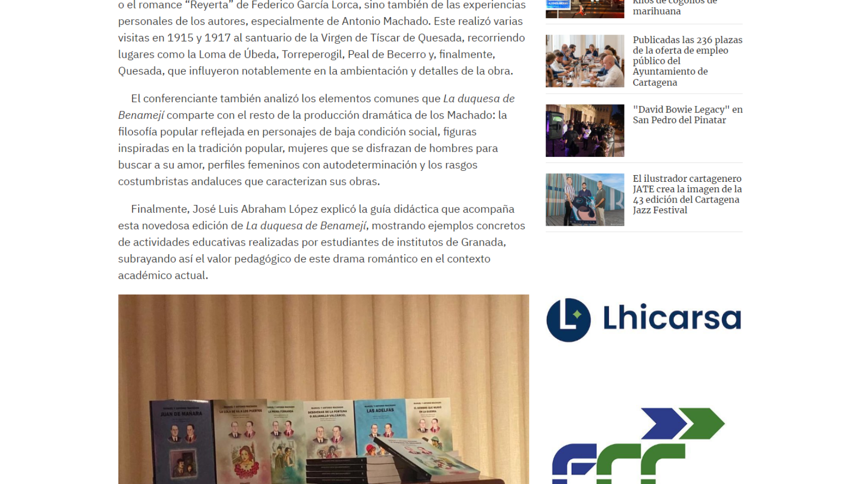 FireShot Capture 054 - Presentación de la nueva edición de La duquesa de Benamejí, editada p_ - www.cartagenaactualidad.com