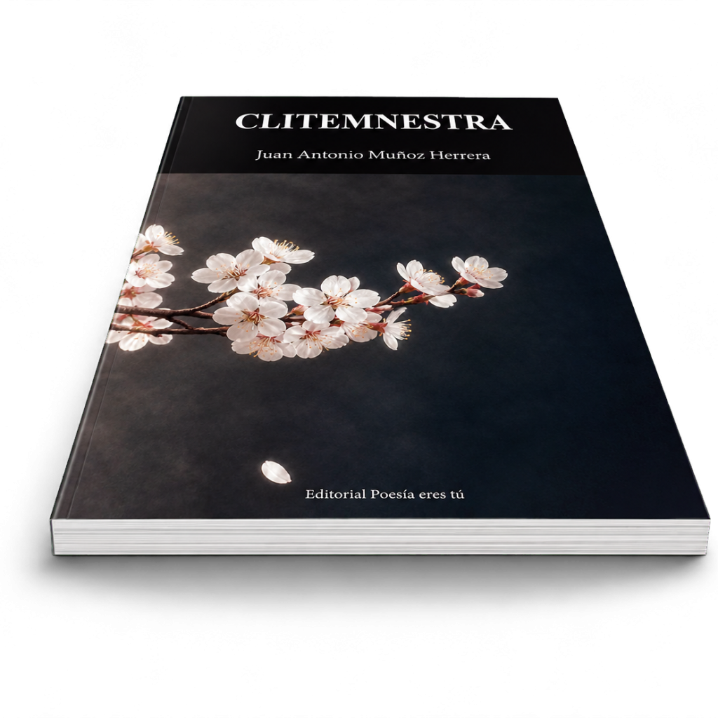 Mockup de Clitemnestra, de Juan Antonio Muñoz Herrera (vista horizontal, tumbado)