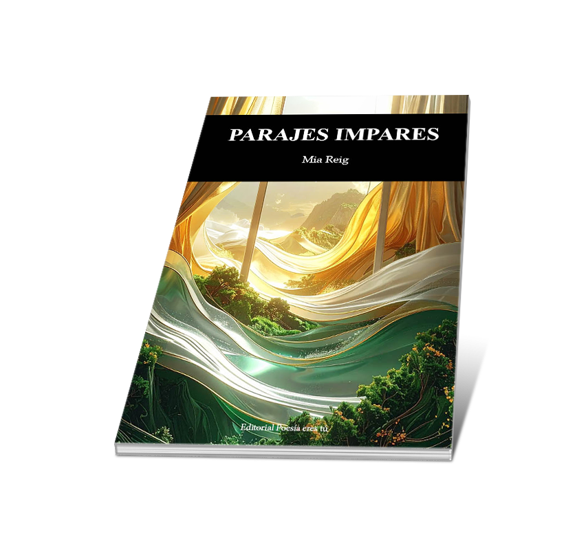 Técnicas poéticas poemario contemporáneo español: sinestesia, anáforas y registro dual en Parajes Impares de Mia Reig. Análisis estilístico completo.